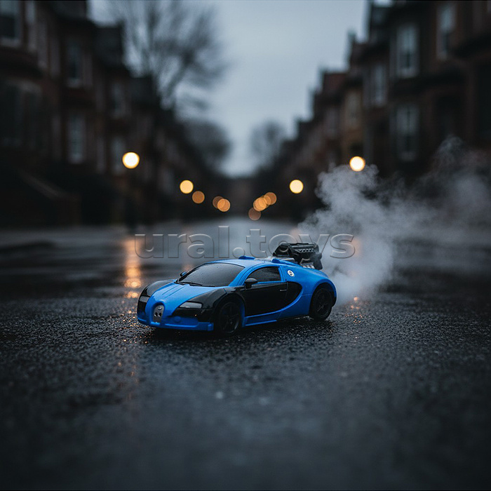 Машина "Машина-робот 2" р/у, 27 MHz, со спреем, с акккум., в коробке