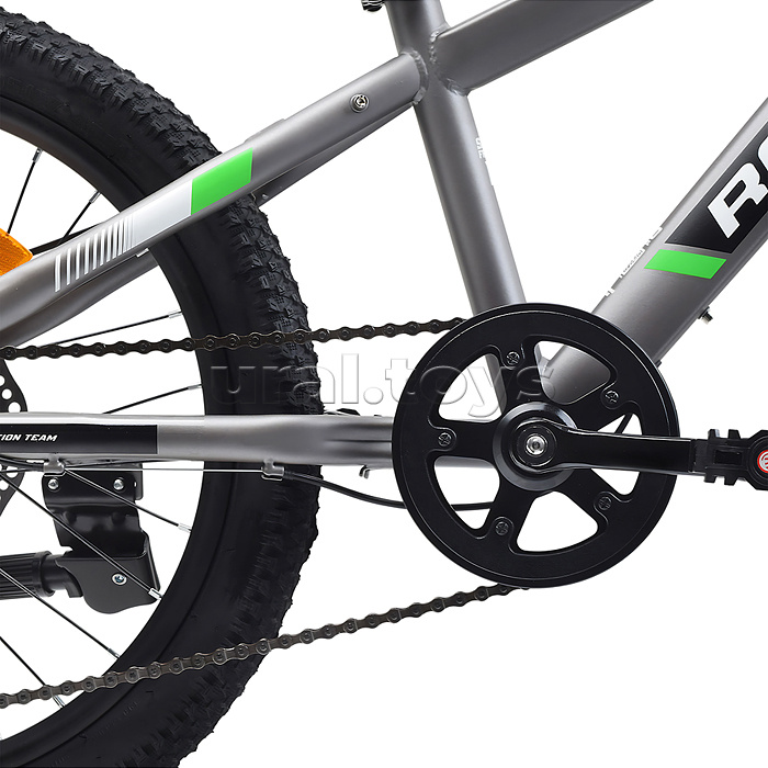 Велосипед 20" Rocket Crux 2.0 , цвет серый, размер 11"