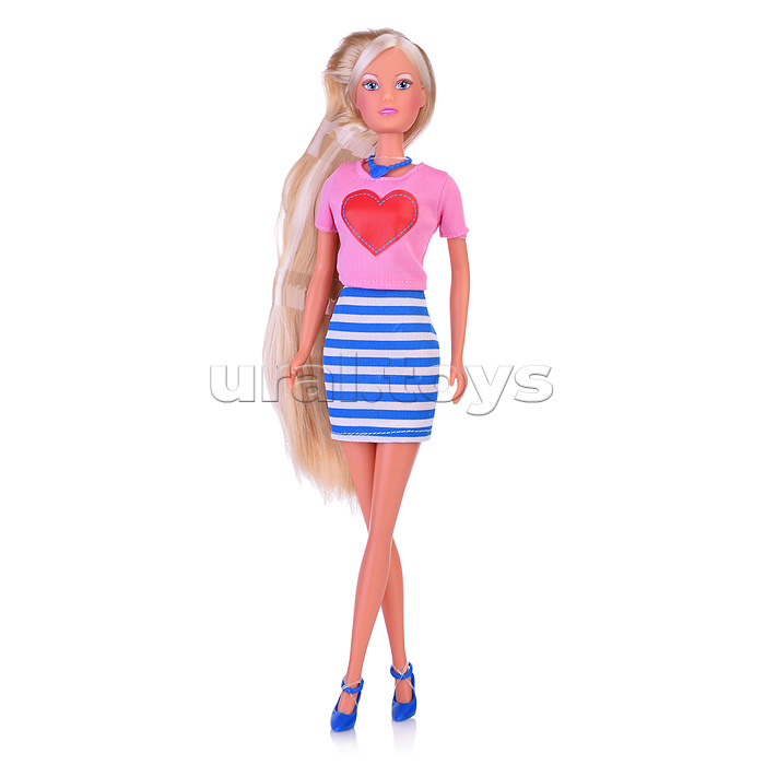Кукла "Штеффи" с аксессуарами для волос 29 см