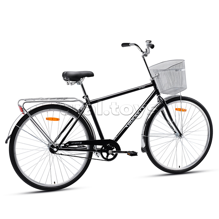 Велосипед 28" Rocket City Gent, цвет черный, размер 19"