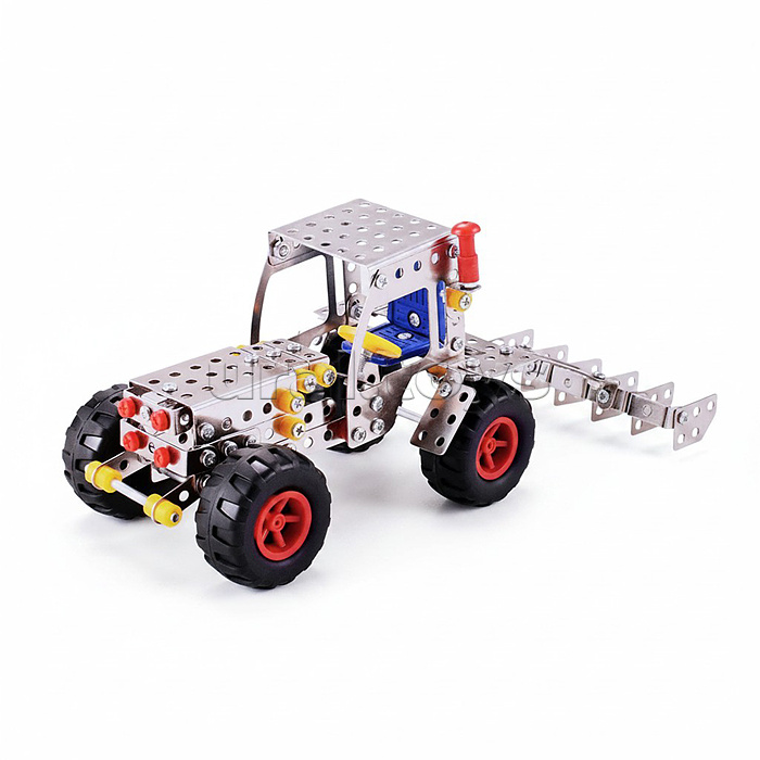 Конструктор "Плуг" (226 дет.) металл, в коробке