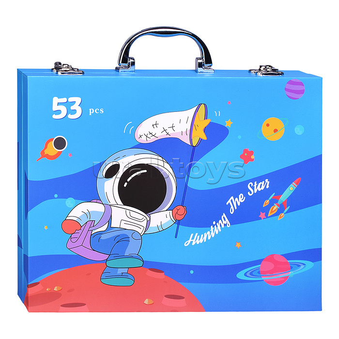 Набор для юного художника "Юный космонавт " (53 предмета)