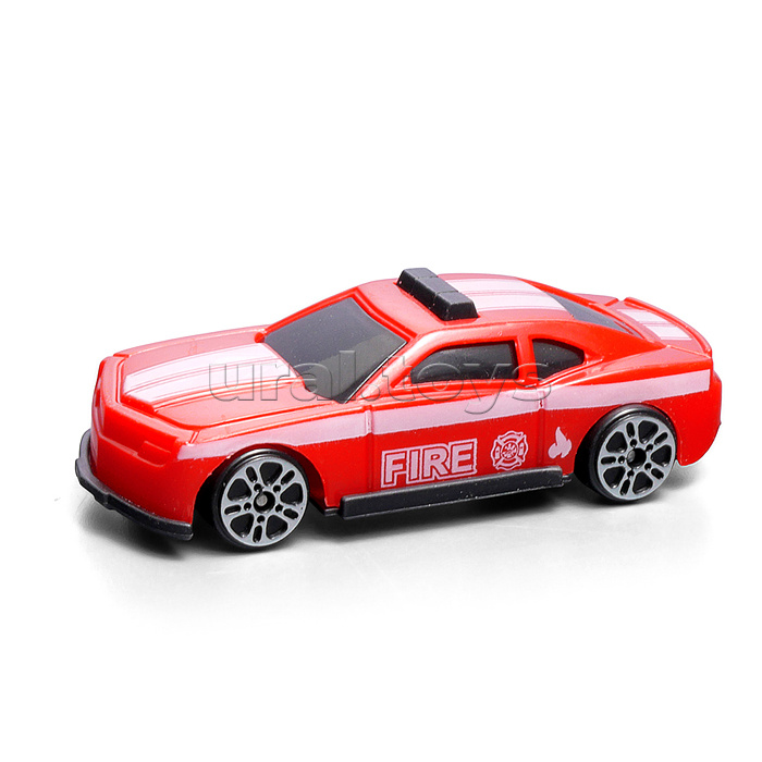 Набор машин "Полиция и пожарная служба" в пакете