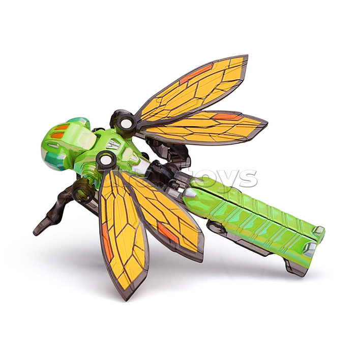 Робот трансформирующийся в фантастических насекомых, в коробке