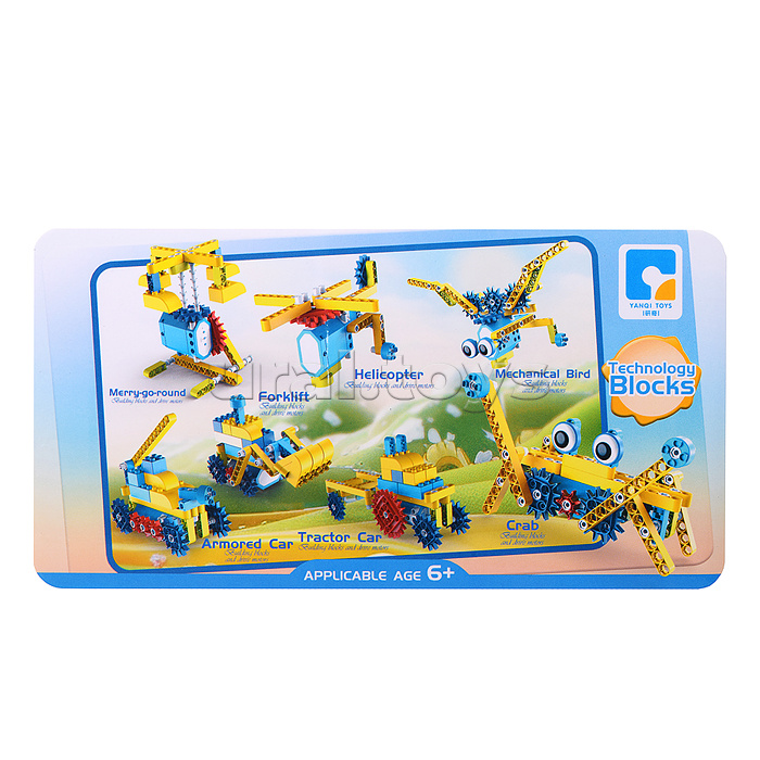 Конструктор "Мастер" (182 дет.) в коробке