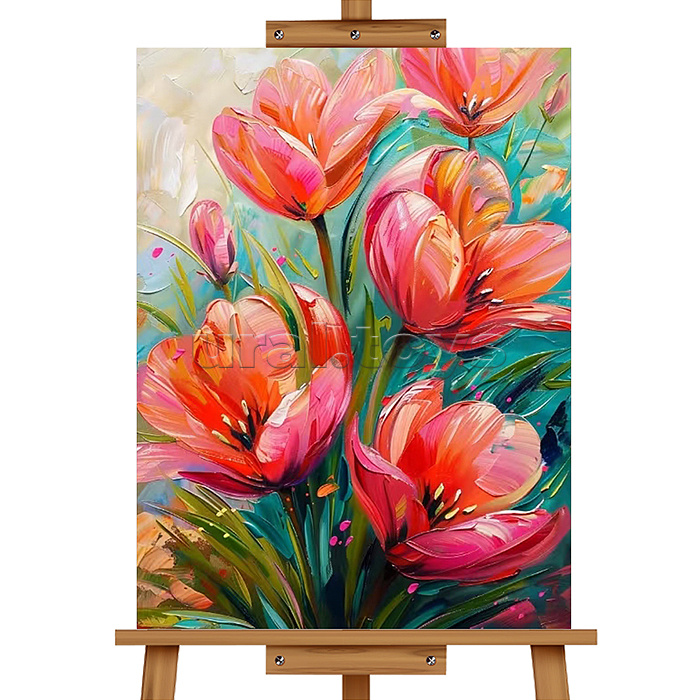 Мозаика алмазная "Весенние цветы" 20*30см.