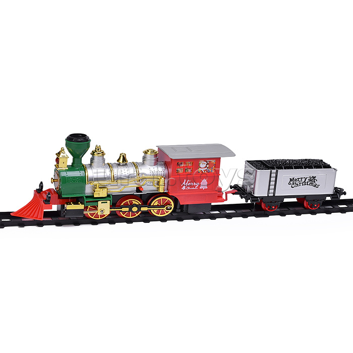 Железная дорога "Рождественское путешествие" р/у, 27 MHz, в коробке
