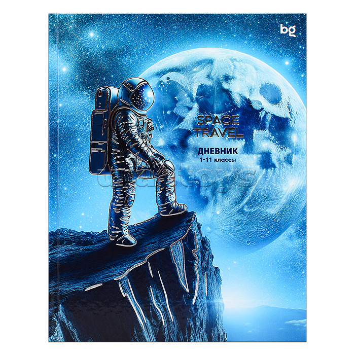 Дневник 1-11 кл. 48л. (твердый) BG "Space travel", глянцевая ламинация, тиснение фольгой Дневник 1-11 кл. 48л. (твердый) BG "Space travel", глянцевая ламинация, тиснение фольгой