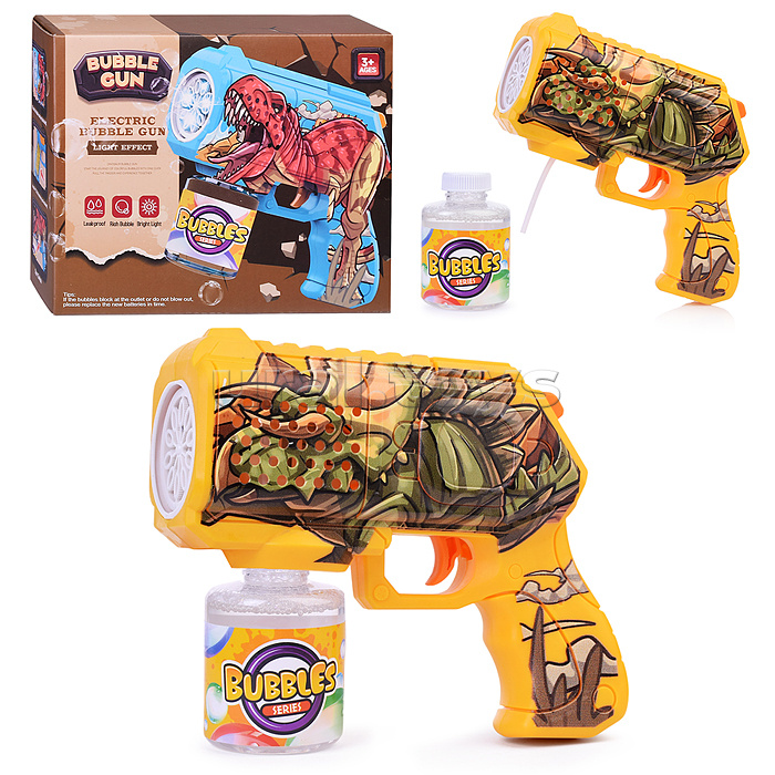 Бластер для мыльных пузырей "Атака пузырями" в коробке