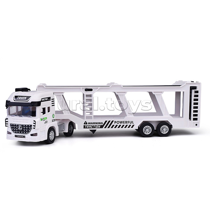 Машина "Автовоз-полиция" (свет, звук) в коробке