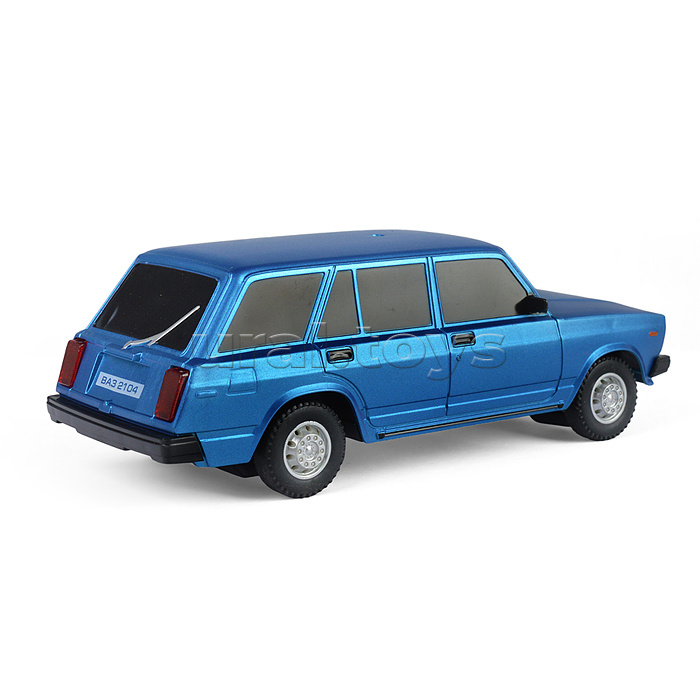 Машина р/у LADA ВАЗ-2104 18 см, (свет, синий) в коробке Машина р/у LADA ВАЗ-2104 18 см, (свет, синий) в коробке