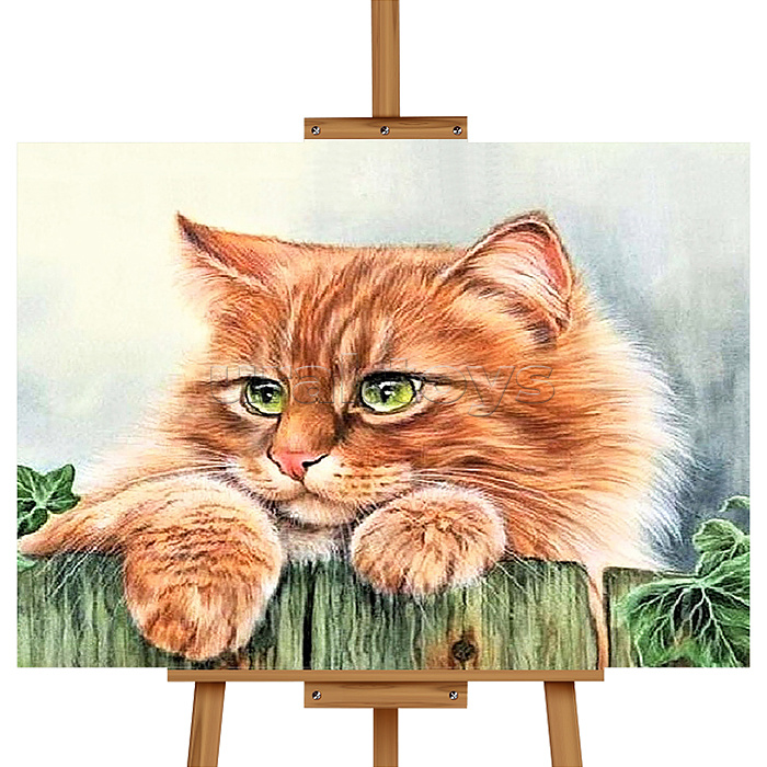 Набор для рисования "Картина по номерам 40*50 см. Рыжий кот"