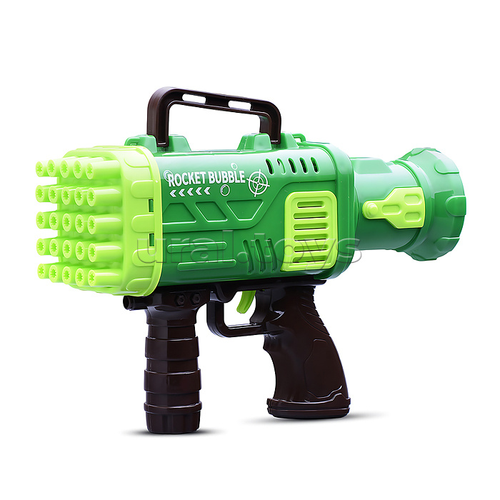 Бластер для мыльных пузырей (25 стволов) в коробке