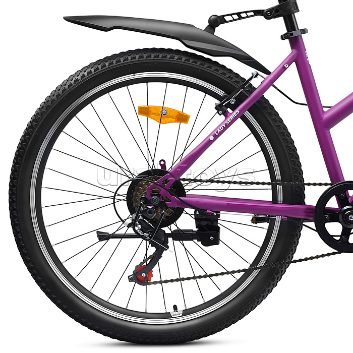 Велосипед 26" Rocket Vela 1.0, цвет вишневый, размер 15"