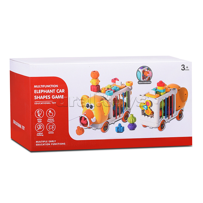 Сортер "Слоник" в коробке