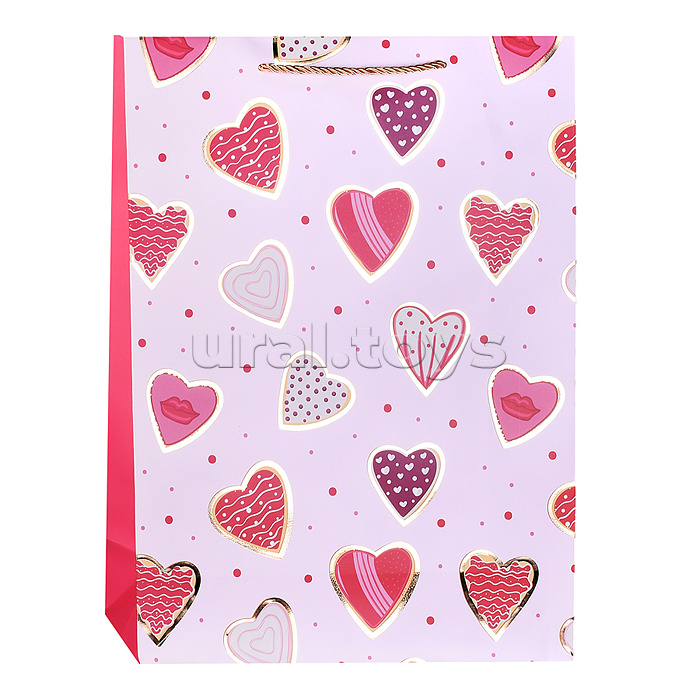 Пакет подарочный "Дорогому человеку" 30*41.5*12см