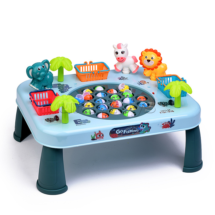 Набор рыбалка 7732B "Веселые животные" в коробке