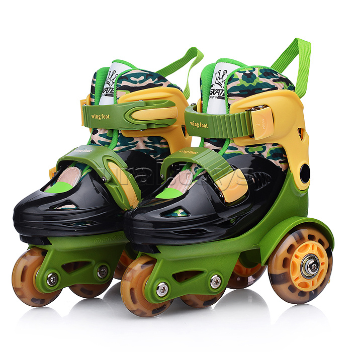 Ролики детские размер S, хаки