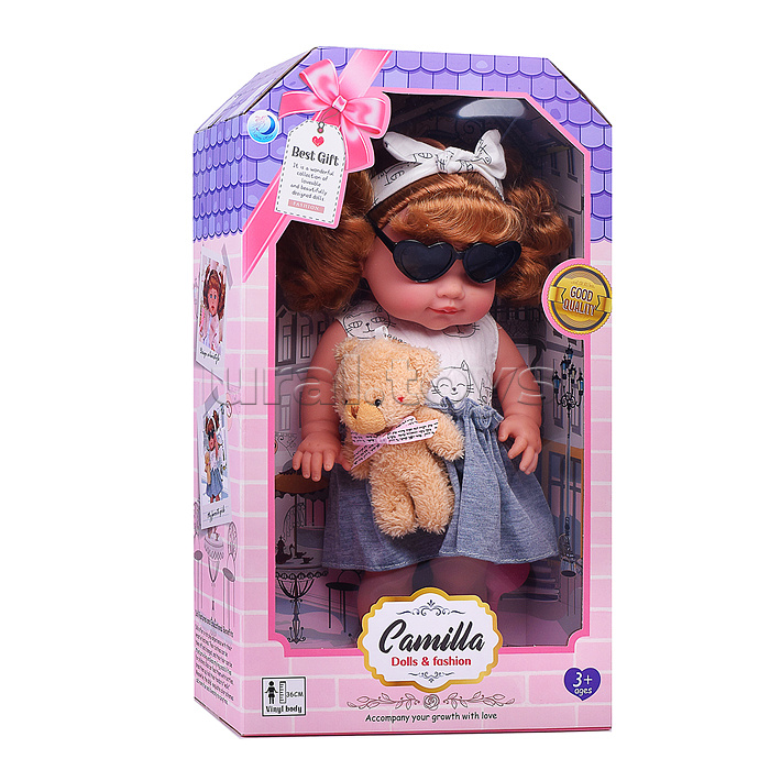 Кукла "Камила" с аксессуарами, в коробке