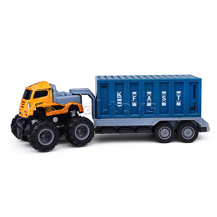 Машина "Мега контейнер" в коробке