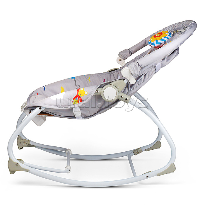 Шезлонг детский "Морской" музыка, вибрация, в коробке