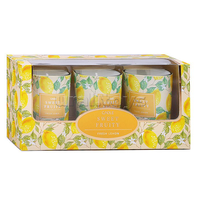 Набор свечей "Арома" (3шт.) в коробке