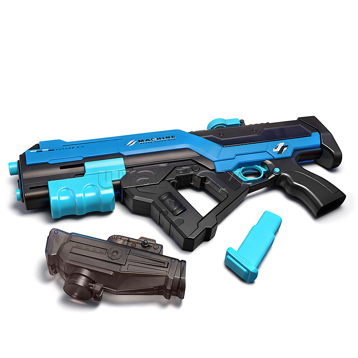 Водное оружие "Squid Squad" в коробке (цвет синий)