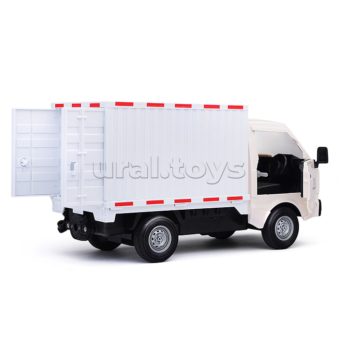 Машина "Фургон" 1:16,  свет, звук, в коробке
