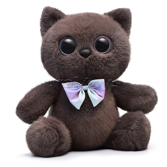 Мягкая игрушка "Котёнок Дымок" интерактивная, в коробке