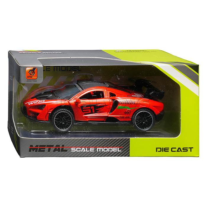 Машина "Гипер кар" 1:32 в коробке