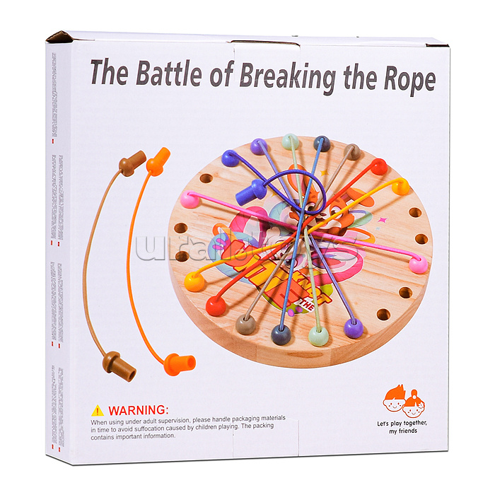 Игра развивающая "Развежи шнурок"