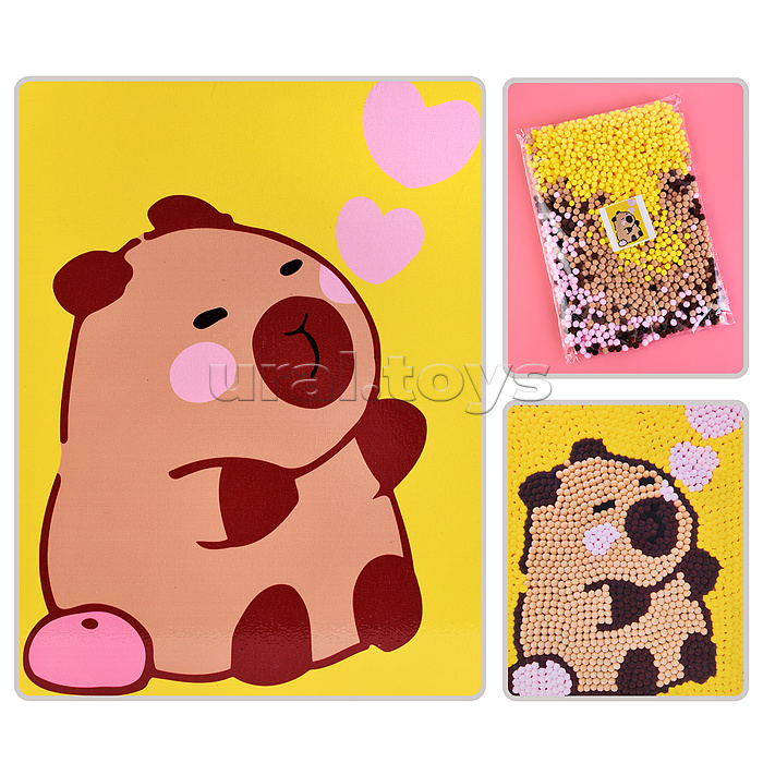 Набор творческая мастерская "Капибарка" 30*40 см