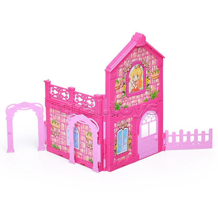 Дом для кукол "Пляжный вилла" в коробке