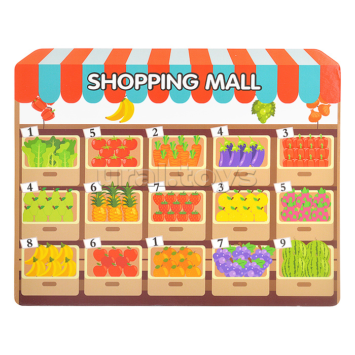 Игра развивающая "Магазинчик"