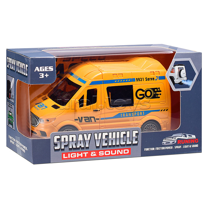 Машина "Супер грузовик" (свет, звук) в коробке