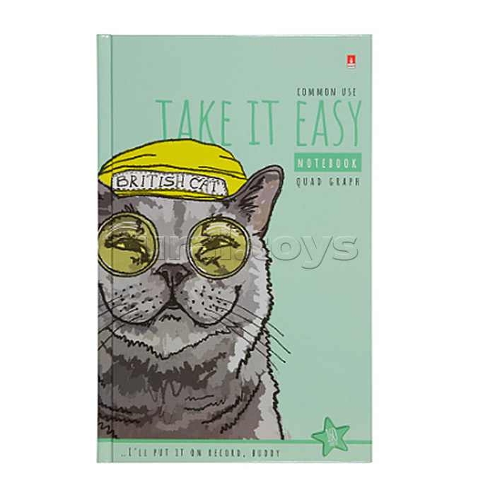 Блокнот-престиж А5 160 л. "Easy life. Коты" Блокнот-престиж А5 160 л. "Easy life. Коты"