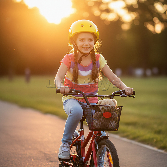 Защитный шлем "Цветок" (Цвет желтный)