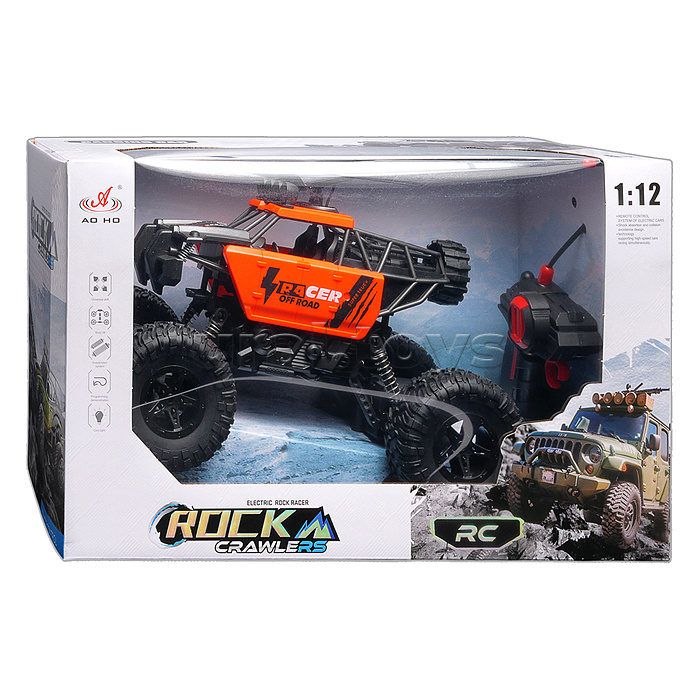 Машина "Разрушитель местности" р/у, 27 MHz, в коробке