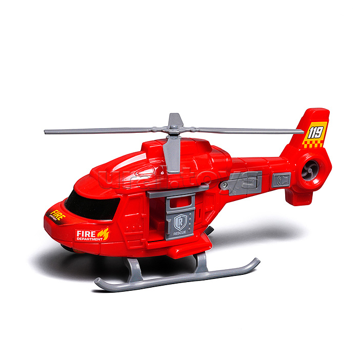 Набор машин "Служба спасения" 1:24 (свет, звук) в коробке
