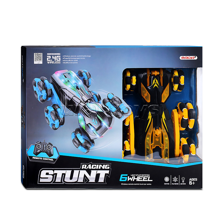 Машина "Трюкач" р/у, 27 MHz, в коробке