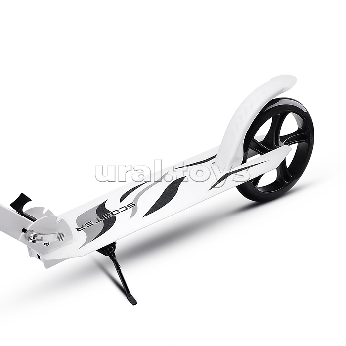Самокат 2-х кол., белый, в коробке