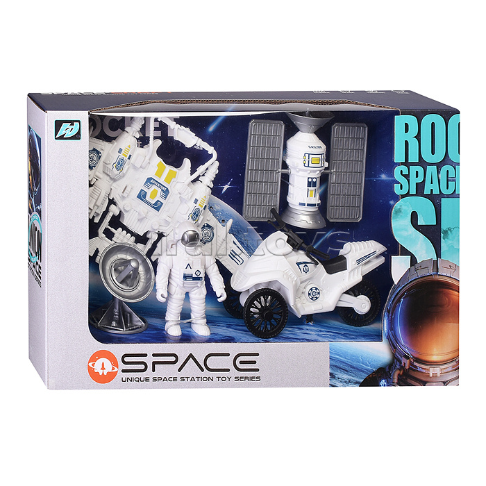 Игровой набор "Космическая станция-2" в коробке Игровой набор "Космическая станция-2" в коробке