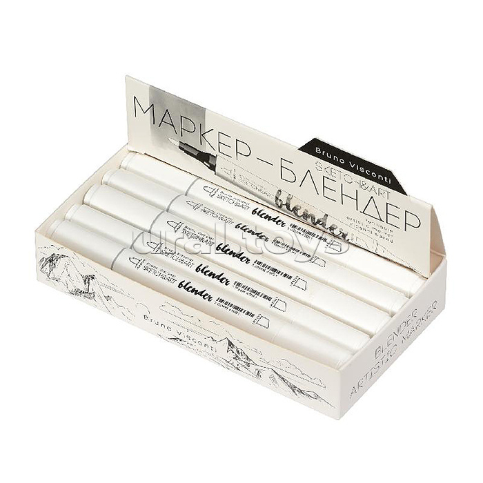 Двусторонний скетч-маркер "Sketch&Art" блендер