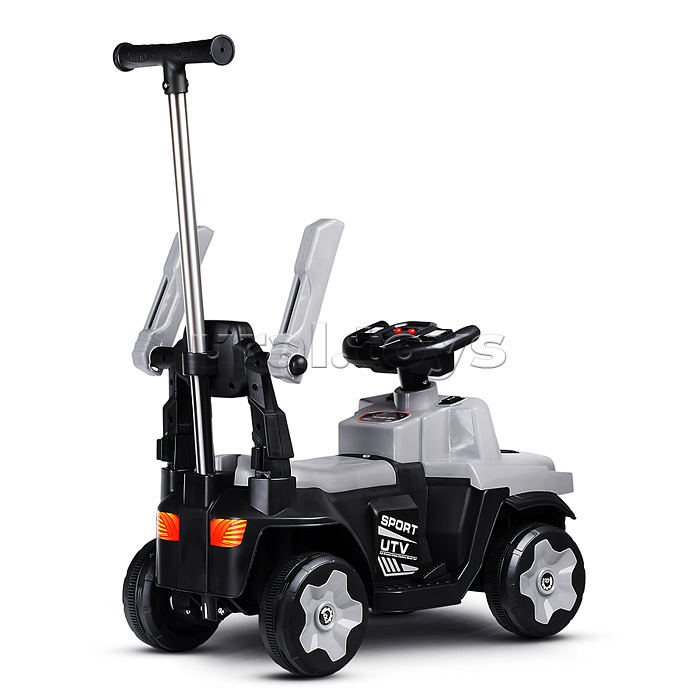 Электромобиль детский "Джип" (цвет серый)