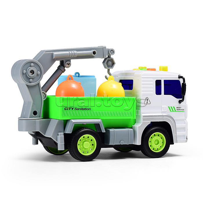 Машина "Чистый город" 1:20 (свет, звук) в коробке