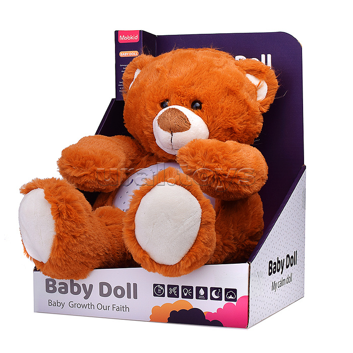 Медведь "Волшебный медведь" свет, звук, в коробке