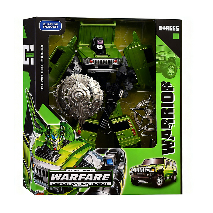 Робот "Warfare protect peace" трансформирующийся, в коробке