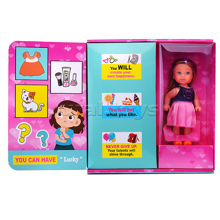 Кукла "Модница Луиза" с аксессуарами, в коробке