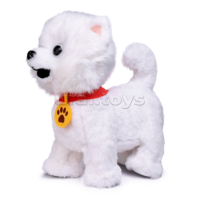 Собака "Пушок" (записывает, поёт, двигается) в пакете