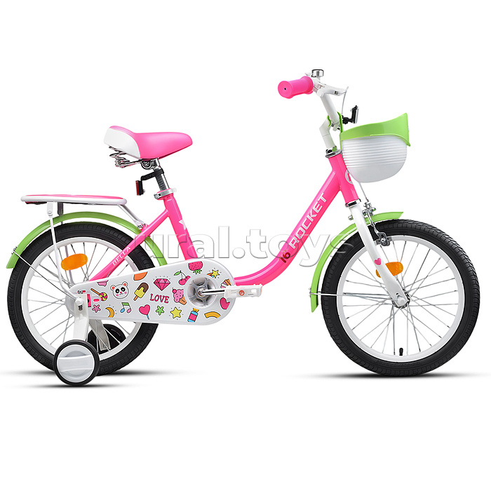 Велосипед 16" Rocket Bella, цвет розовый